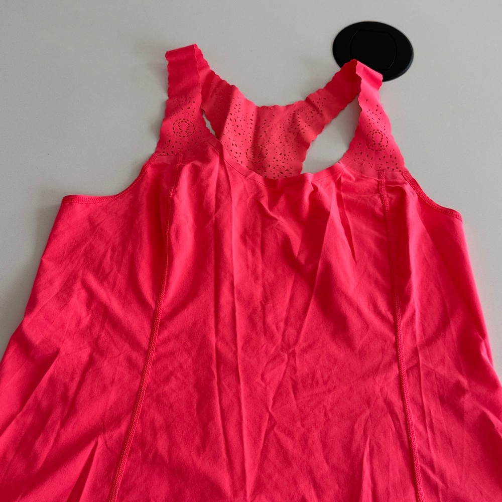 Lululemon run a marathon singlet tank Hot pink.